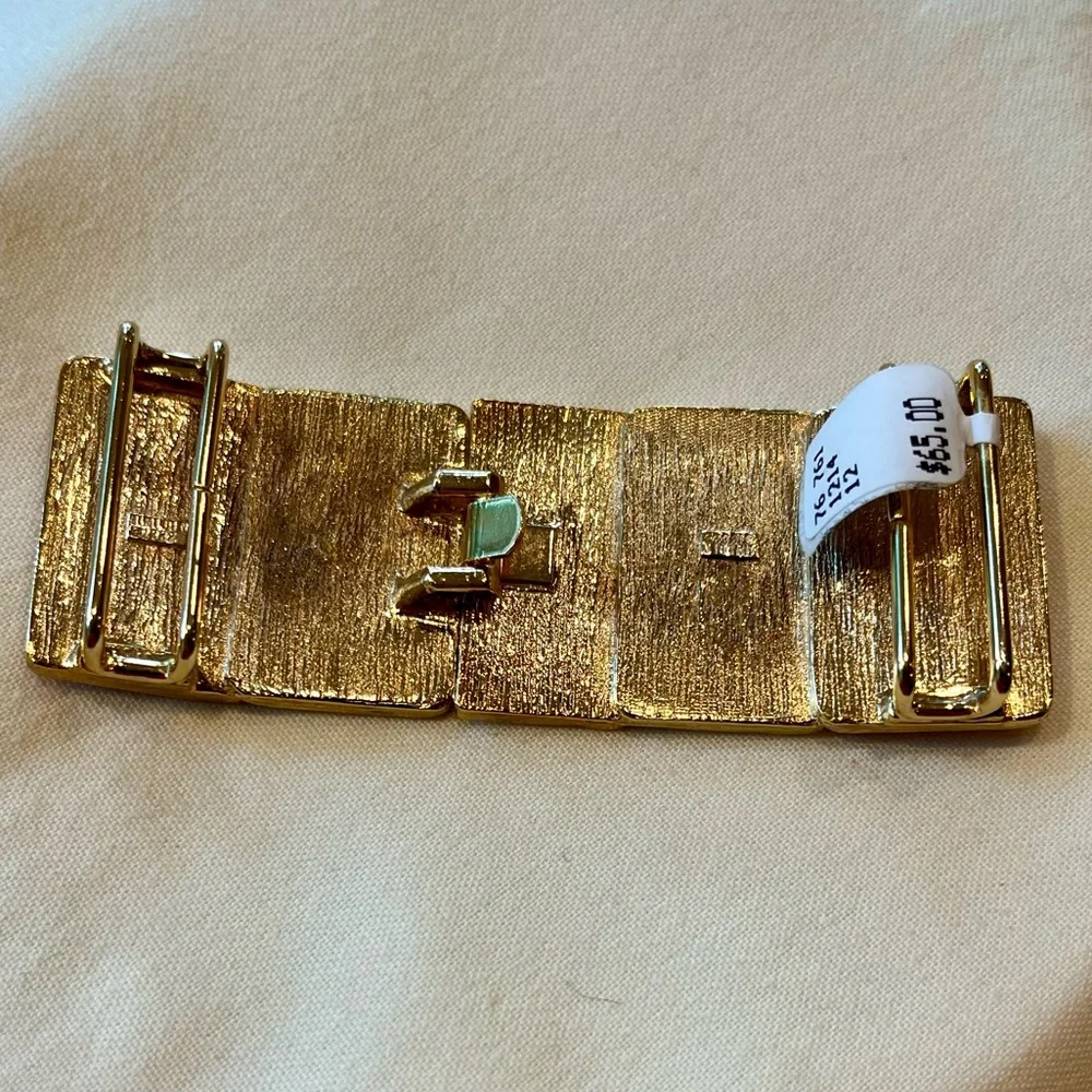 Vintage MIMI Di N “Playing Cards” Belt Buckle, NWT